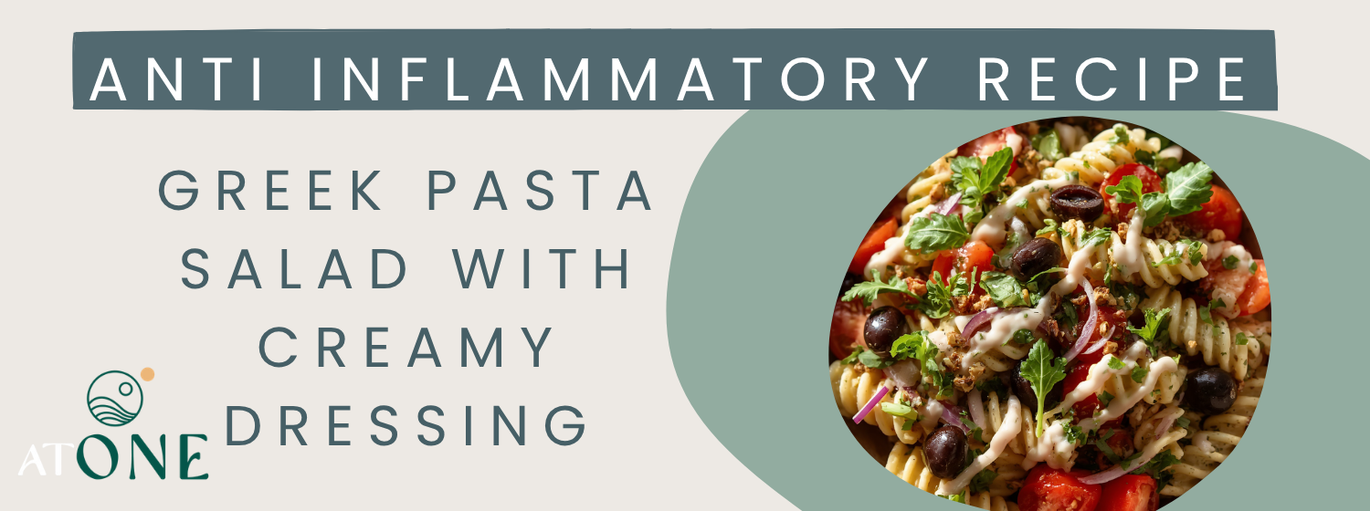 Anti-Inflammatory Greek Yogurt Pasta Salad Recipe